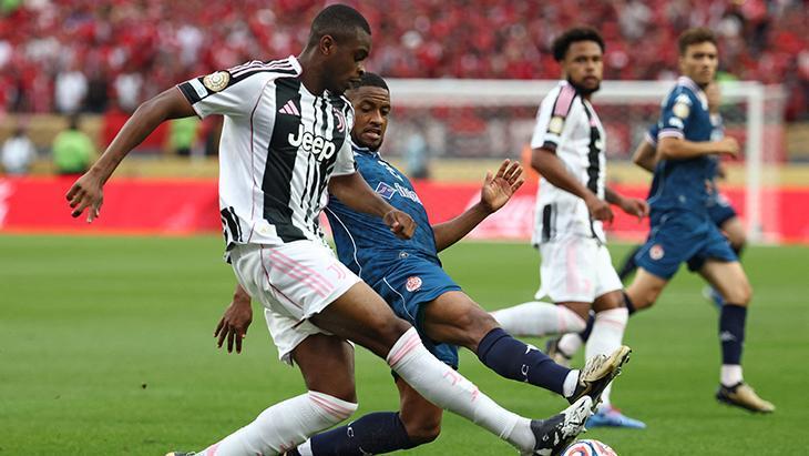 Juventus - Wydad Casablanca maçından kareler