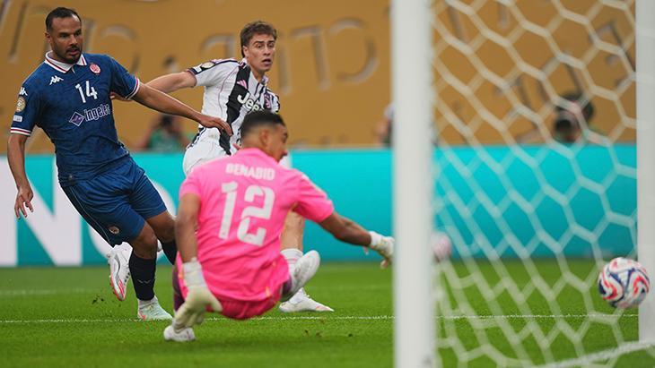 Juventus - Wydad Casablanca maçından kareler