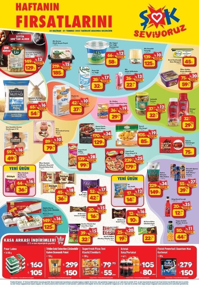 ŞOK 25 HAZİRAN 2025 KATALOĞU