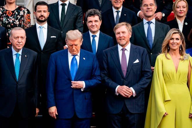 Laheydeki kritik NATO zirvesinden fotoğraflar Laheydeki kritik NATO zirvesinden fotoğraflar