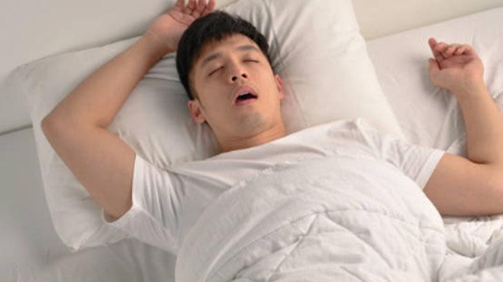 Stop snoring with your tongue. It works in 3 nights. Do it 30 seconds before going to bed.