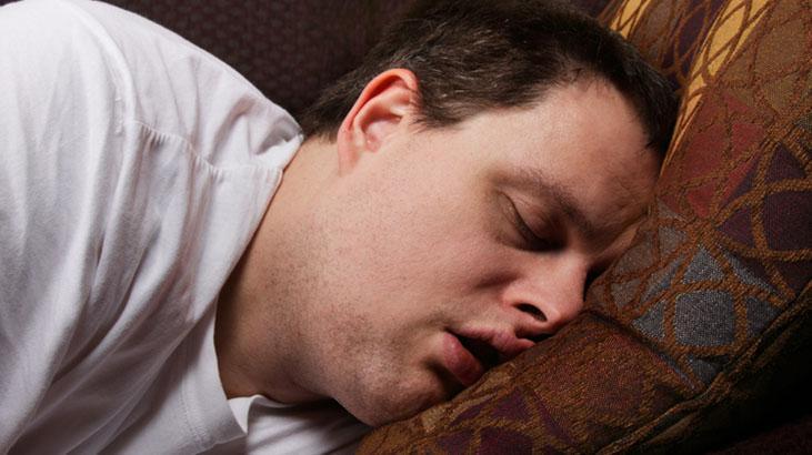 Stop snoring with your tongue. It works in 3 nights. Do it 30 seconds before going to bed.
