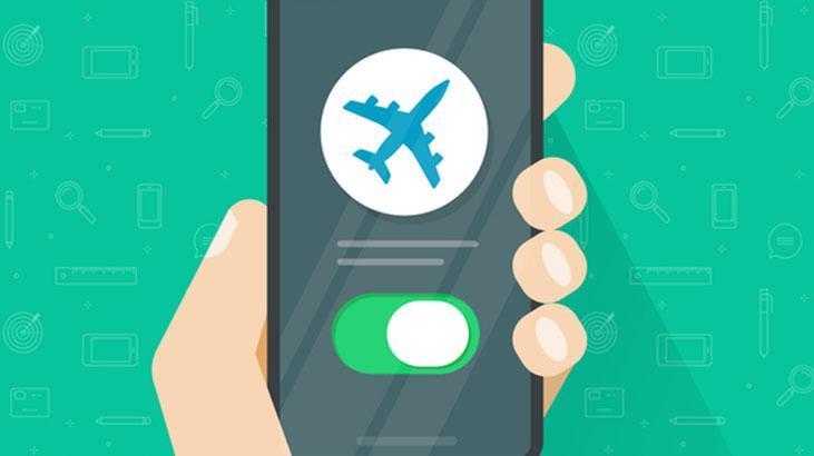 Uçuş sırasında telefonlarımızı neden uçak moduna alıyoruz Uçuş sırasında telefonlarımızı neden uçak moduna alıyoruz