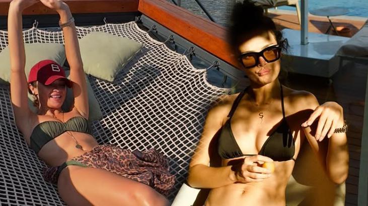 Sinem Ünsal'dan yeni tatil paylaşımları! 'Çok şımardım'