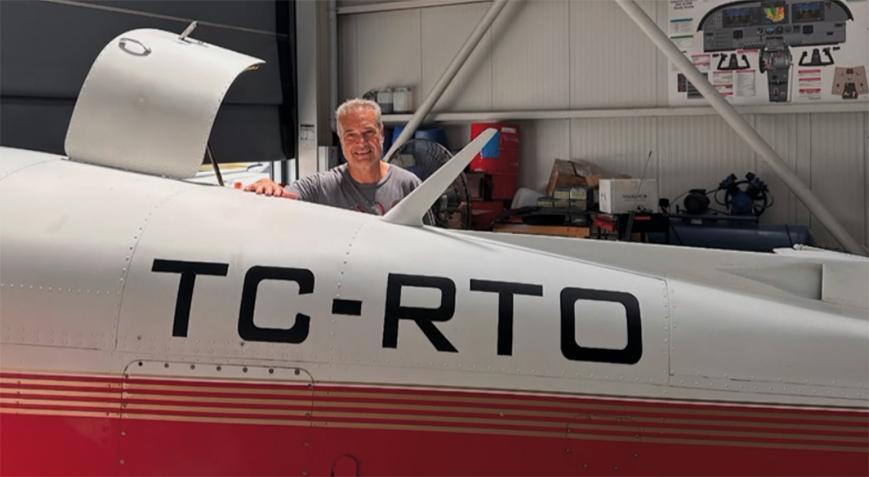 SON DAKİKA HABERİ: Türk pilotun kullandığı uçak kaza kırıma uğradı