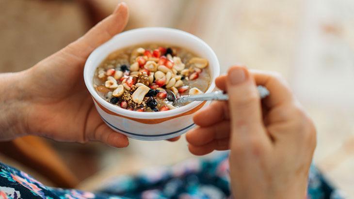2- Regolare bene l'equilibrio tra cereali e legumi