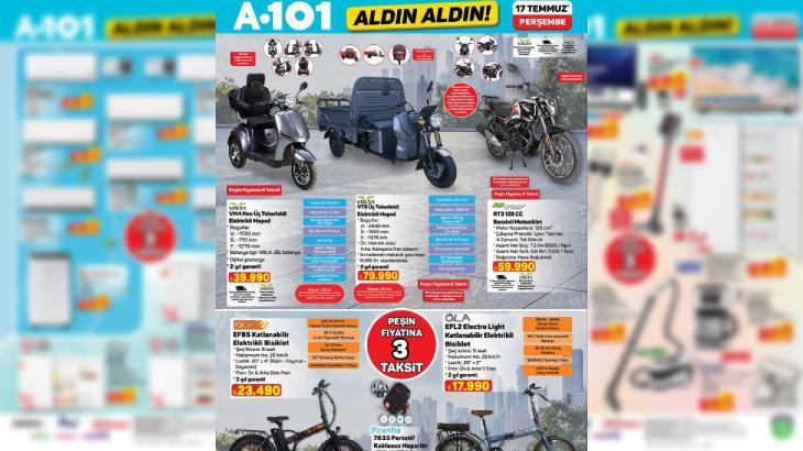 A101 ALDIN ALDIN 17 TEMMUZ AKTÜEL İNDİRİMLERİ A101 katalog indirimli ürünleri belli oldu1 Klima, Benzinli Motosiklet, Masaj Aleti, Dikey Süpürge... A101 ALDIN ALDIN 17 TEMMUZ AKTÜEL İNDİRİMLERİ A101 katalog indirimli ürünleri belli oldu1 Klima, Benzinli Motosiklet, Masaj Aleti, Dikey Süpürge...