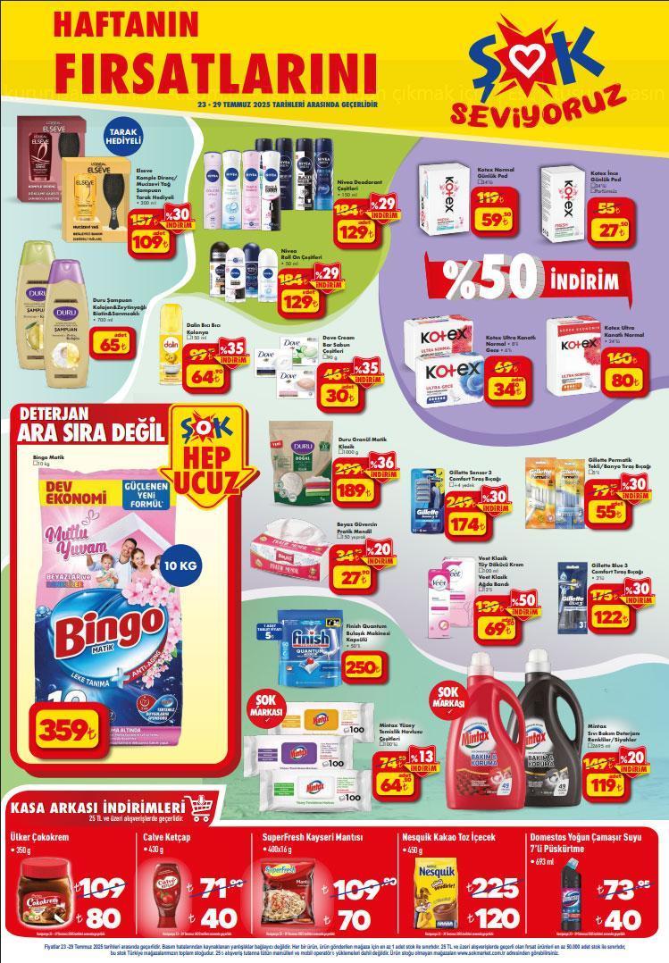 ŞOK 23-29 TEMMUZ AKTÜEL KATALOĞU