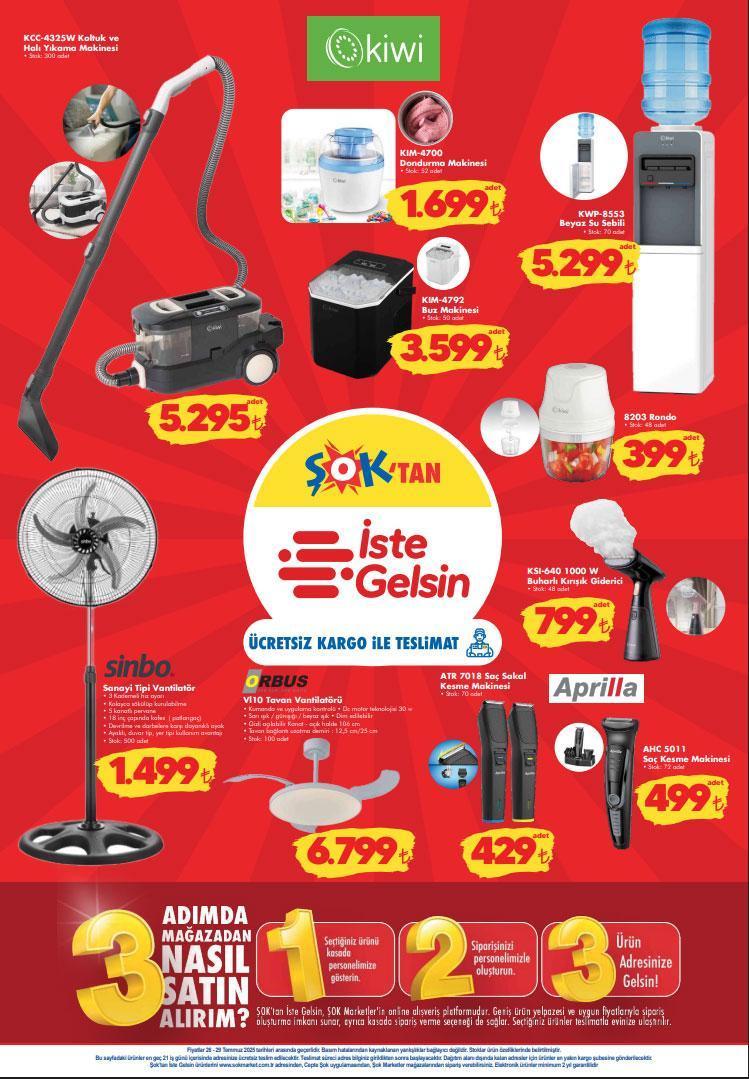 ŞOK 23-29 TEMMUZ AKTÜEL KATALOĞU