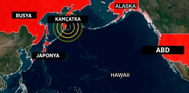 Rusyadaki depremin ardından tsunami Bölgeden ilk görüntüler Rusyadaki depremin ardından tsunami Bölgeden ilk görüntüler