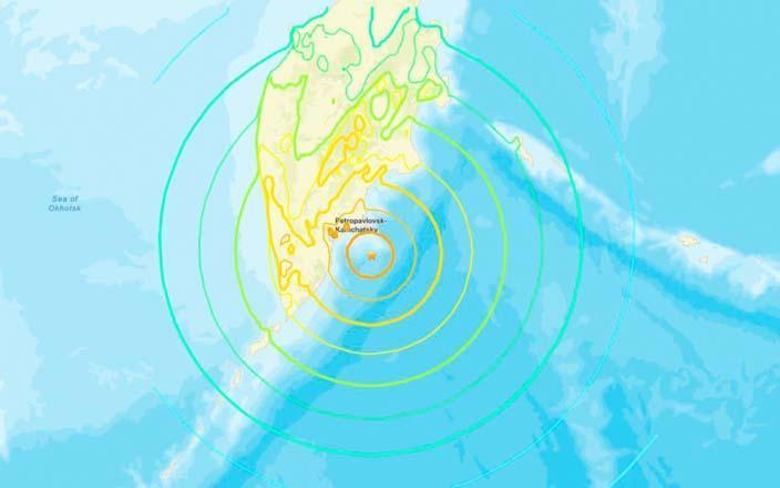 Rusyadaki depremin ardından tsunami Bölgeden ilk görüntüler Rusyadaki depremin ardından tsunami Bölgeden ilk görüntüler
