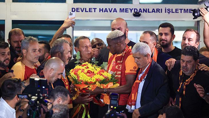 Victor Osimhen, Galatasaray için İstanbul’da