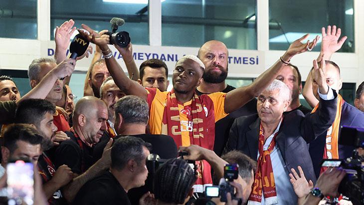Victor Osimhen, Galatasaray için İstanbul’da
