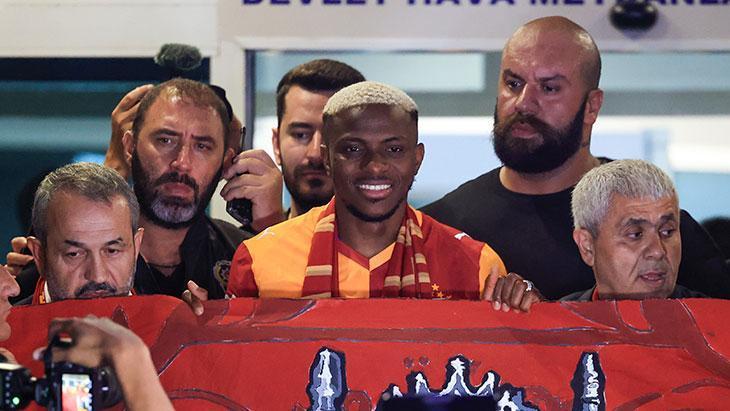 Victor Osimhen, Galatasaray için İstanbul’da