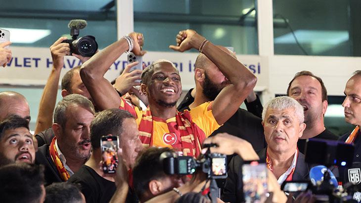 Victor Osimhen, Galatasaray için İstanbul’da