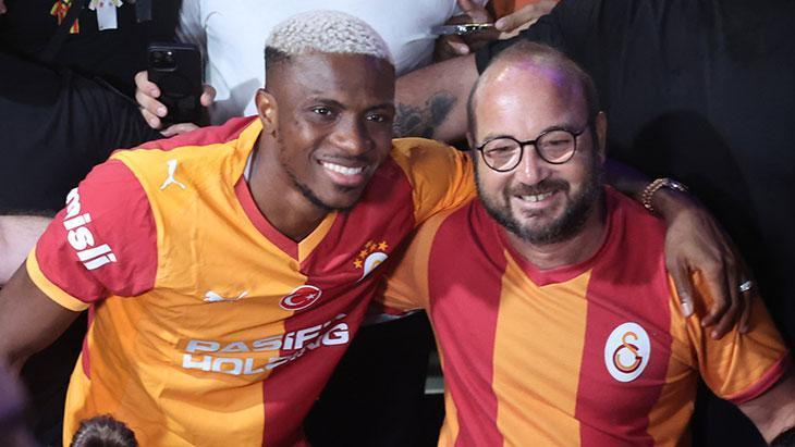 Victor Osimhen, Galatasaray için İstanbul’da