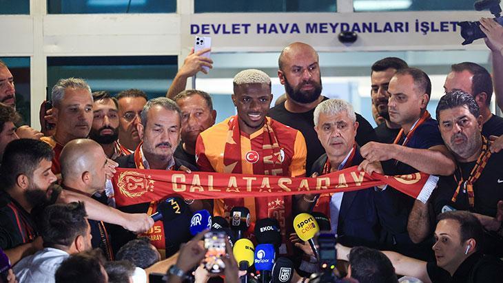 Victor Osimhen, Galatasaray için İstanbul’da
