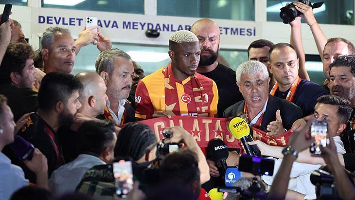 Victor Osimhen, Galatasaray için İstanbul’da