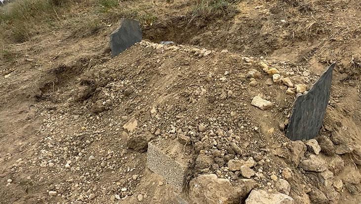 Mezar başında nöbet: Vefalı köpek ölen sahibinin mezarını terk etmiyor Mezar başında nöbet: Vefalı köpek ölen sahibinin mezarını terk etmiyor