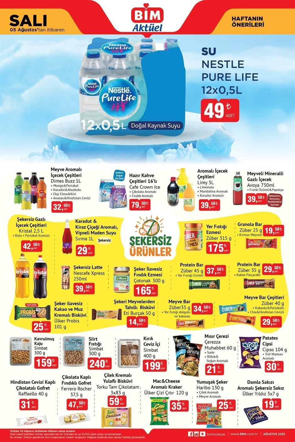 5 AĞUSTOS SALI BİM AKTÜEL KATALOĞU