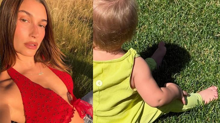 Milyon beğeni alan fotoğraf Hailey Bieber oğlunun son halini paylaştı Milyon beğeni alan fotoğraf Hailey Bieber oğlunun son halini paylaştı