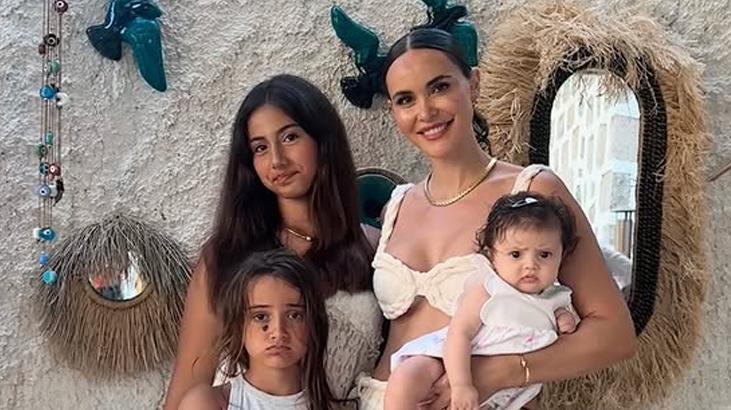 Zeynep Demirel ve kızlarının eğlenceli anları Yasminin tipi