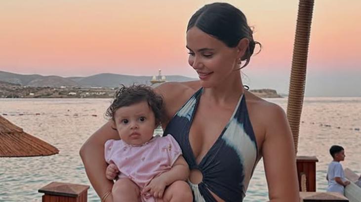 Zeynep Demirel ve kızlarının eğlenceli anları Yasminin tipi