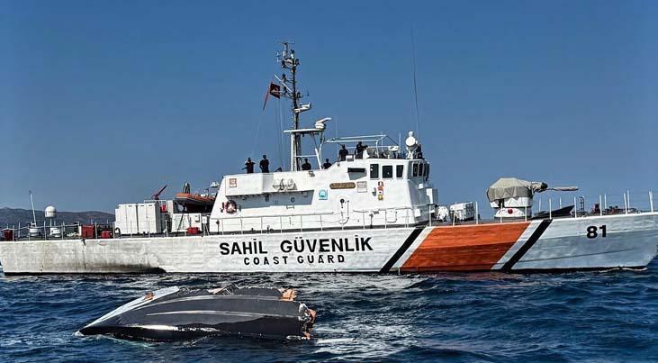Sahil güvenlik Graywolfun izinde Marmara Adası açıklarında kaybolan Halit Yukayı arama çalışmaları sürüyor
