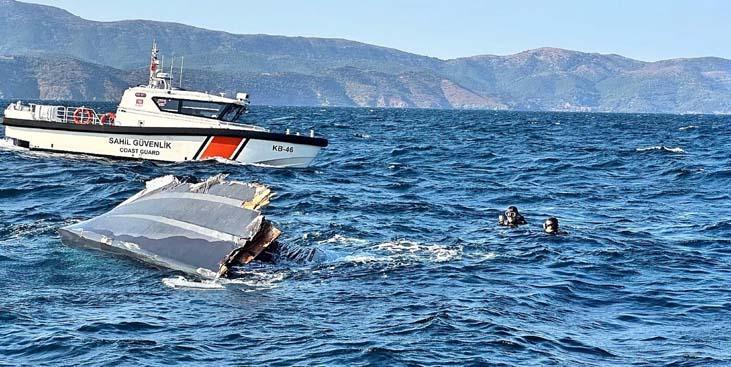 Sahil güvenlik Graywolfun izinde Marmara Adası açıklarında kaybolan Halit Yukayı arama çalışmaları sürüyor