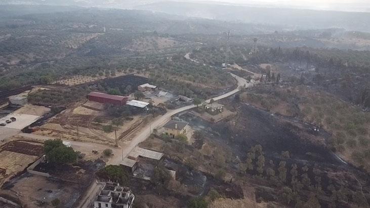 BAYRAMİÇ İLÇESİNDE DE ORMAN YANGINI BAŞLADI BAYRAMİÇ İLÇESİNDE DE ORMAN YANGINI BAŞLADI