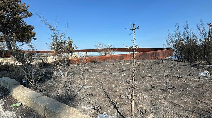 Sarıcaelide zarar gören alanlar dronla görüntülendi