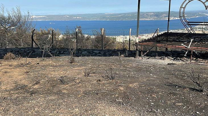 Sarıcaelide zarar gören alanlar dronla görüntülendi