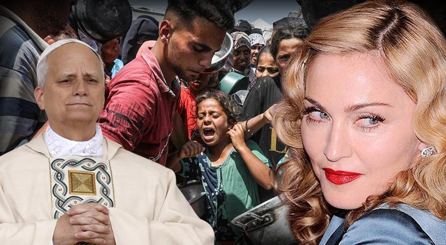 Madonna 'dayanamıyorum' diyerek Papa'ya çağrıda bulundu: Çok geç olmadan Gazze'ye gidin