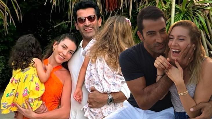 Kenan İmirzalıoğlu aşka geldi Eşi Sinem Kobalı peş peşe paylaştı