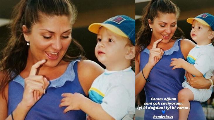 Sibel Canın oğlu Emir Aksüt 25 yaşında Bebeklik fotoğrafını paylaşarak kutladı Sibel Canın oğlu Emir Aksüt 25 yaşında Bebeklik fotoğrafını paylaşarak kutladı