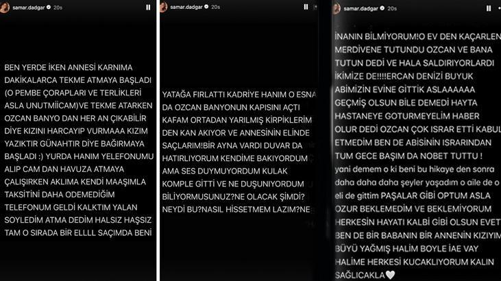 Özcan Denizin eşinden bomba iddia Kadriye Deniz karnıma dakikalarca tekme attı