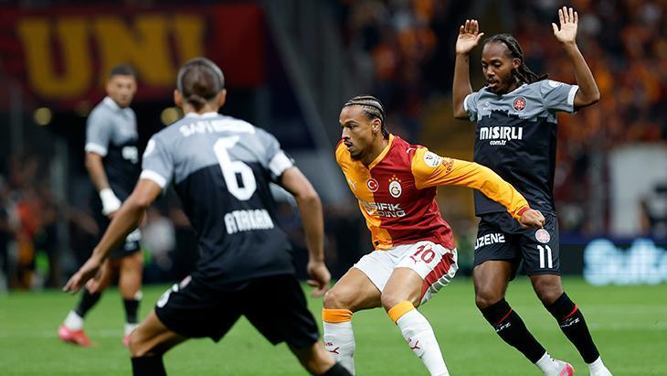 Galatasaray - Fatih Karagümrük maçından kareler
