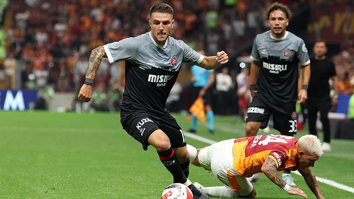 Galatasaray - Fatih Karagümrük maçından kareler