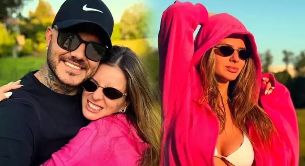 Mauro Icardi schoss ein Tor, seine Freundin war begeistert und begrüßte ihn mit Simges Lied Aşkın Olayım