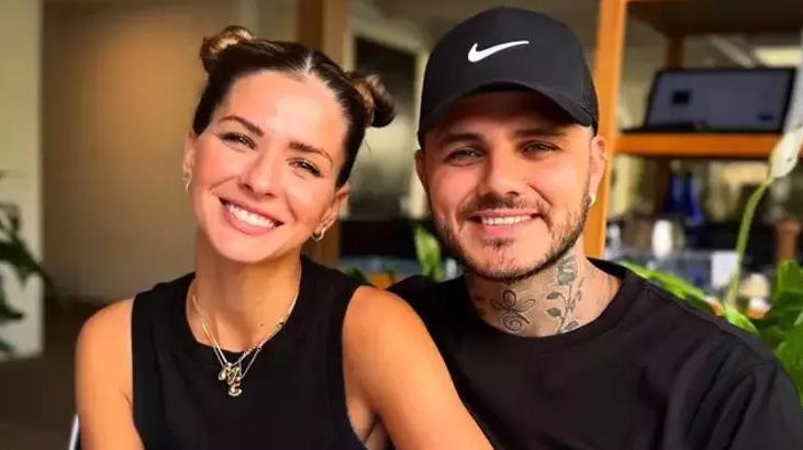 Mauro Icardi schoss ein Tor, seine Freundin war begeistert und begrüßte ihn mit Simges Lied Aşkın Olayım