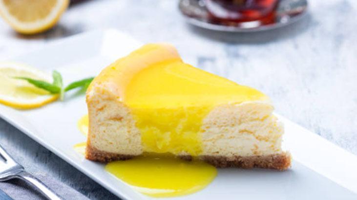 Yazın bastıran tatlı krizine ilaç Fırınsız şipşak hazır, limonlu efsane cheesecake