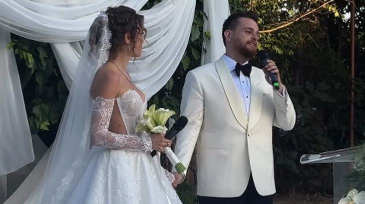 Ödül töreninde evlenme teklifi etmişti... Alper Rende ve Betül Çakmak dünyaevine girdi: 12 yıldır bugünü bekliyorum