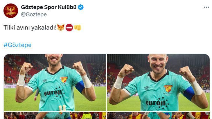 GÖZTEPE: TİLKİ AVINI YAKALADI GÖZTEPE: TİLKİ AVINI YAKALADI