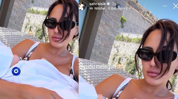 Çiçeği burnunda anne Sahra Işık Aybirdiden yeni pozlar Fit haliyle dikkat çekti Çiçeği burnunda anne Sahra Işık Aybirdiden yeni pozlar Fit haliyle dikkat çekti