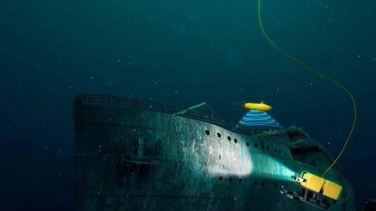 SON DAKİKA HABERLER: FACİADAN SONRA BİR İLK! GİZEMLİ MİLYARDER TITANIC'İN ENKAZINA İNECEK!