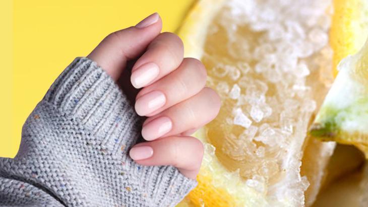 Çıt çıt kırılan tırnaklara son Yarım limonun suyuyla karıştırıp ovun, 10 dakika yeterli Çıt çıt kırılan tırnaklara son Yarım limonun suyuyla karıştırıp ovun, 10 dakika yeterli