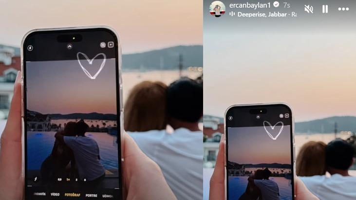 He shared for the first time in days a photo response to the claim that Almeda Baylan and her husband will divorce.