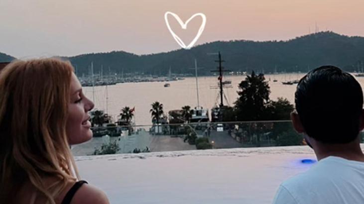 He shared for the first time in days a photo response to the claim that Almeda Baylan and her husband will divorce.