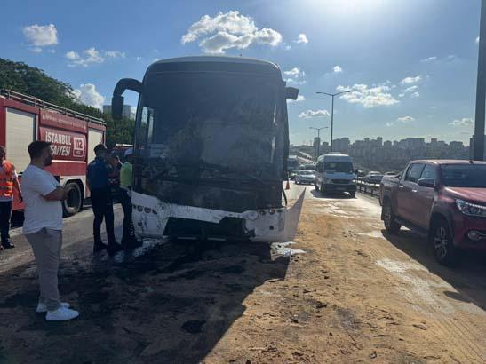 One person died and 21 were injured in a chain accident on the Küçükçekmece TEM Highway.