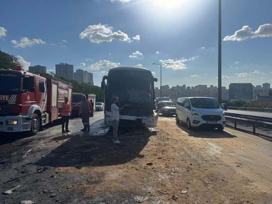 One person died and 21 were injured in a chain accident on the Küçükçekmece TEM Highway.